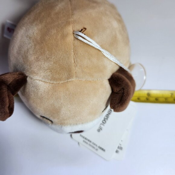 Miniso Life Plush Stuffed Animal Dog Soft Doll Pendent 7" New - Picture 8 of 8